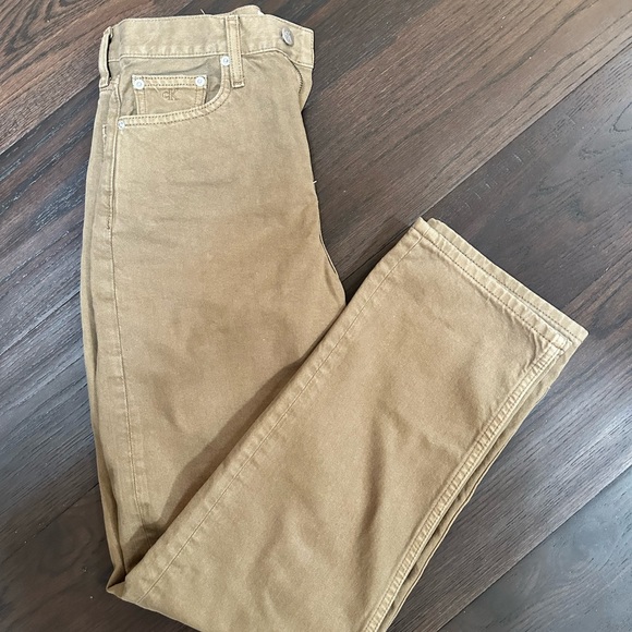 High Rise Straight Leg Fit Calvin Klein Jeans - Picture 2 of 4